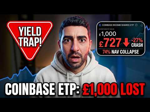 Why the Coinbase ETP Lost 27% Despite Huge Distributions